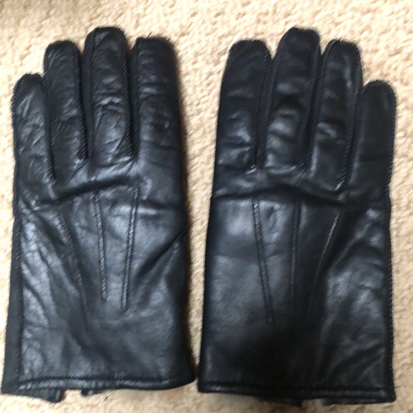 Black Deerskin gloves - Picture 5 of 8